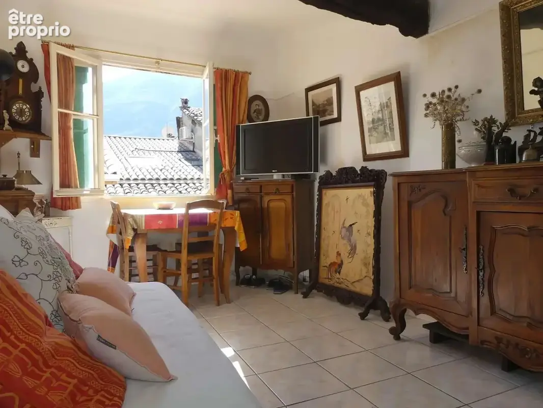 Studio 29 m² - jardin 590 m² et cave - photo 1