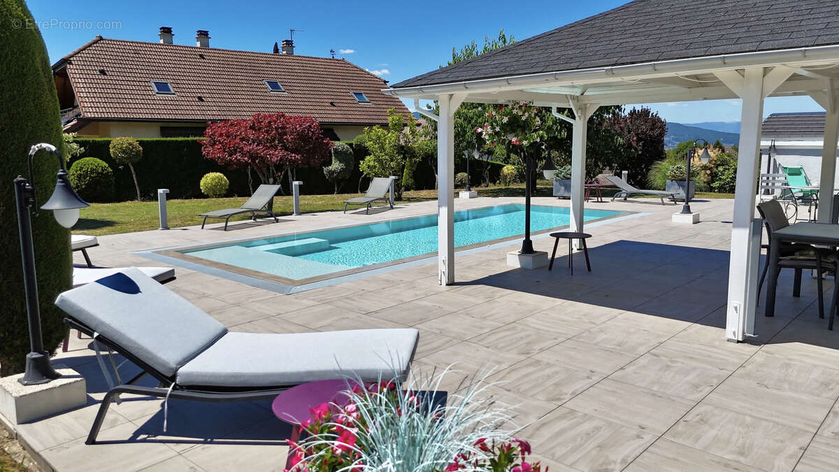 Maison d'exception de 183m2 au coeur de marcellaz avec piscine - photo 2