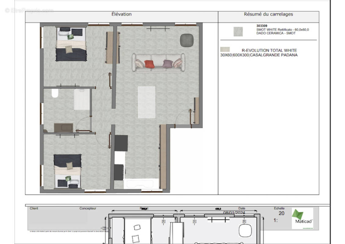 Appartement à OLMETO