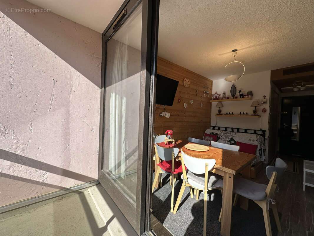 T2 avec balcon  - la toussuire - photo 4
