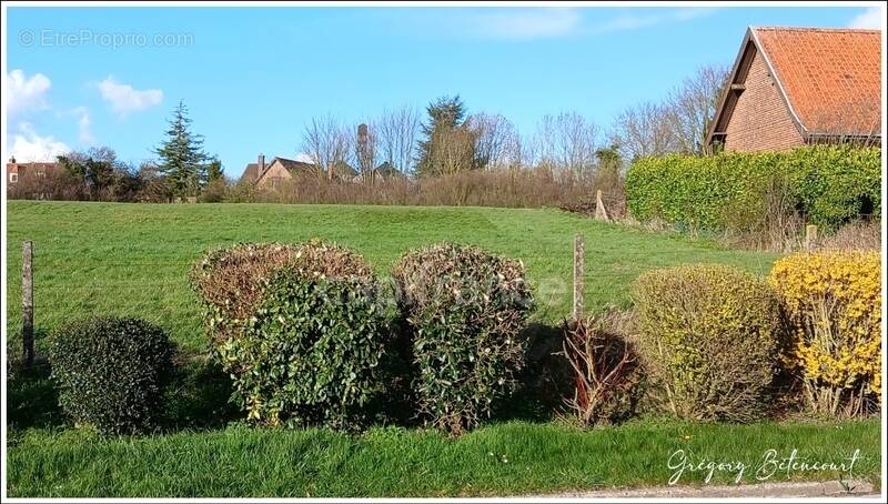 Terrain à BIENVILLERS-AU-BOIS