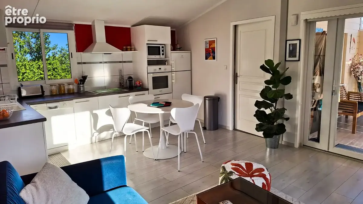 Maison  3 pièce(s) 52.02 m2 sur  283 m2 de terrain - photo 2