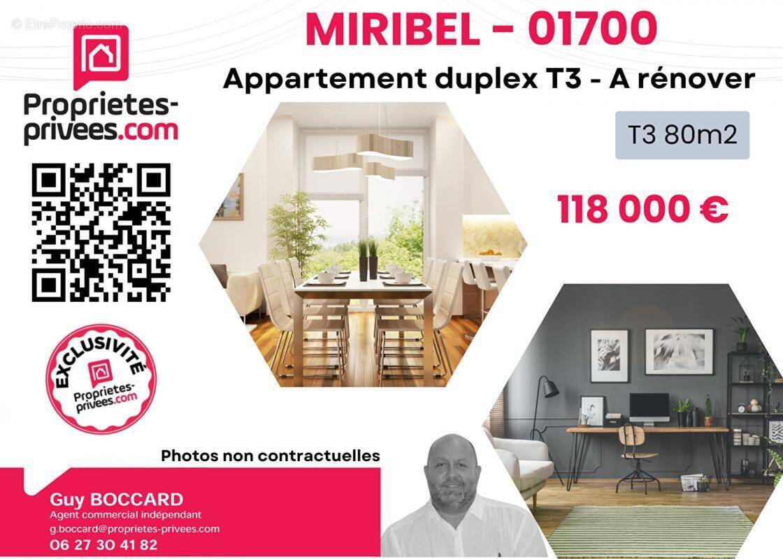 Appartement à MIRIBEL