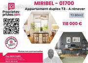 Appartement à MIRIBEL