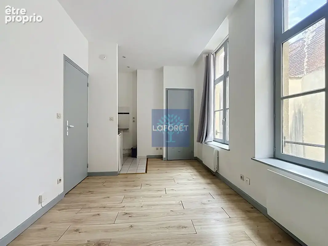 Studio Place Louise de Bettignies Lille - 17,64m2 - photo 3