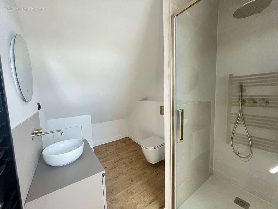 A vendre agence giboire saint malo sillon  appartement t3 duplex en parfait etat dernier etage - photo 12