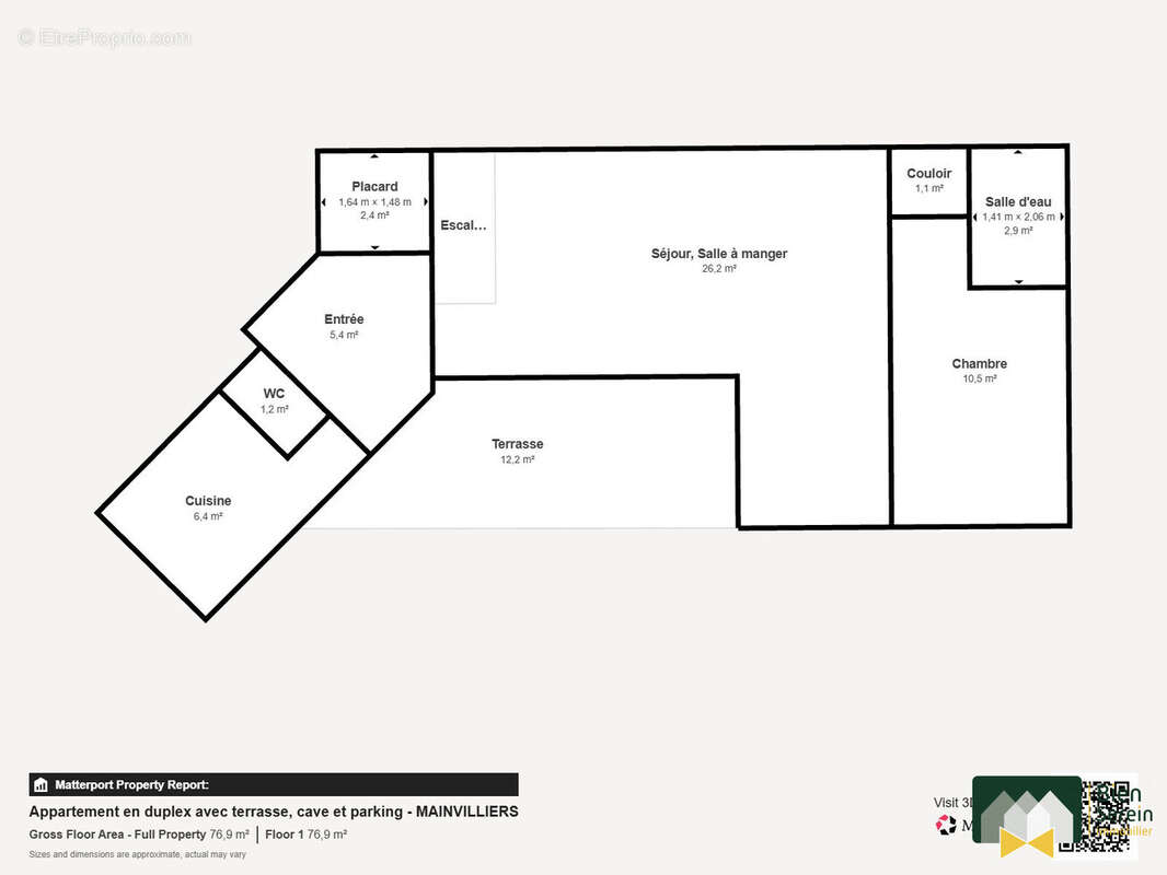 Appartement à MAINVILLIERS