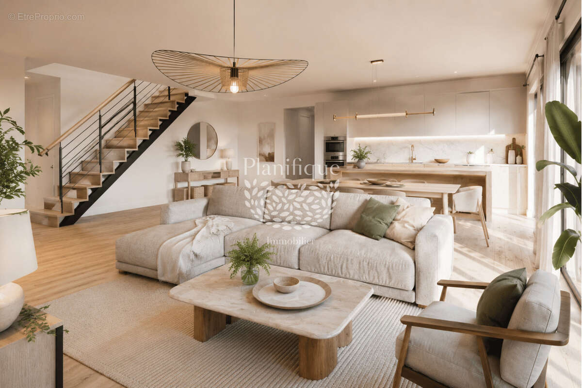 Écrin de nature à Sciez   Villa contemporaine avec jardin et vues sur les Alpes - photo 2