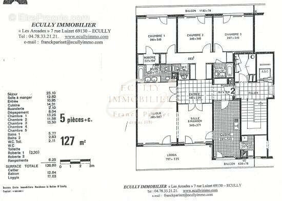 Appartement à ECULLY