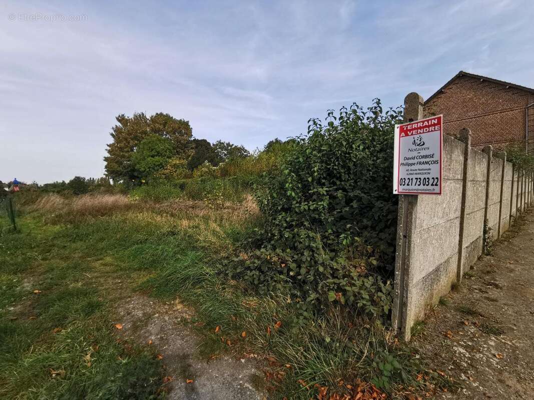 Terrain à MARQUION