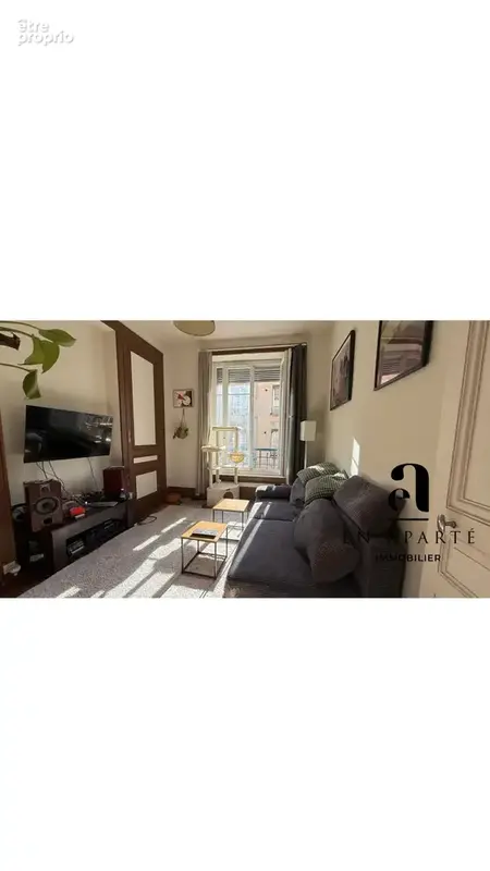 Appartement T2 /  47,18 m2 Villeurbanne Charpennes - photo 3