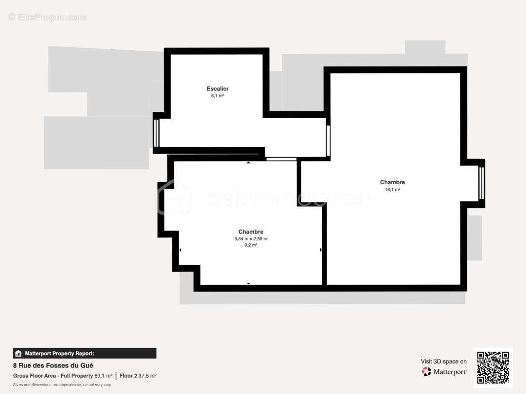 Maison rénovée + parcelle avec double garage - photo 12