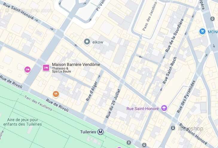 Commerce à PARIS-1E