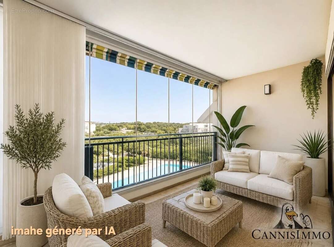Appartement 3 pièces mandelieu cannes marina - photo 2