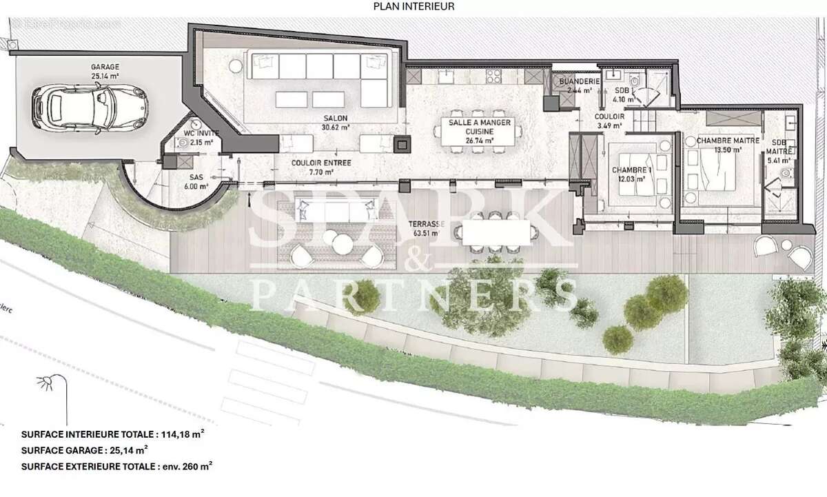 Appartement à VILLEFRANCHE-SUR-MER