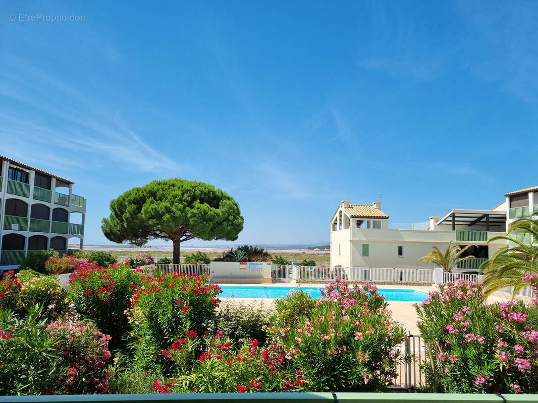 A vendre - gruissan - charmant studio coin cabine - 4 couchages - piscine - belle vue - photo 14