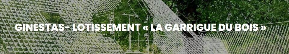 Terrain à GINESTAS