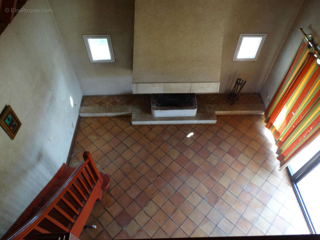 Vue de la mezanine - Maison à LABASTIDE-MURAT