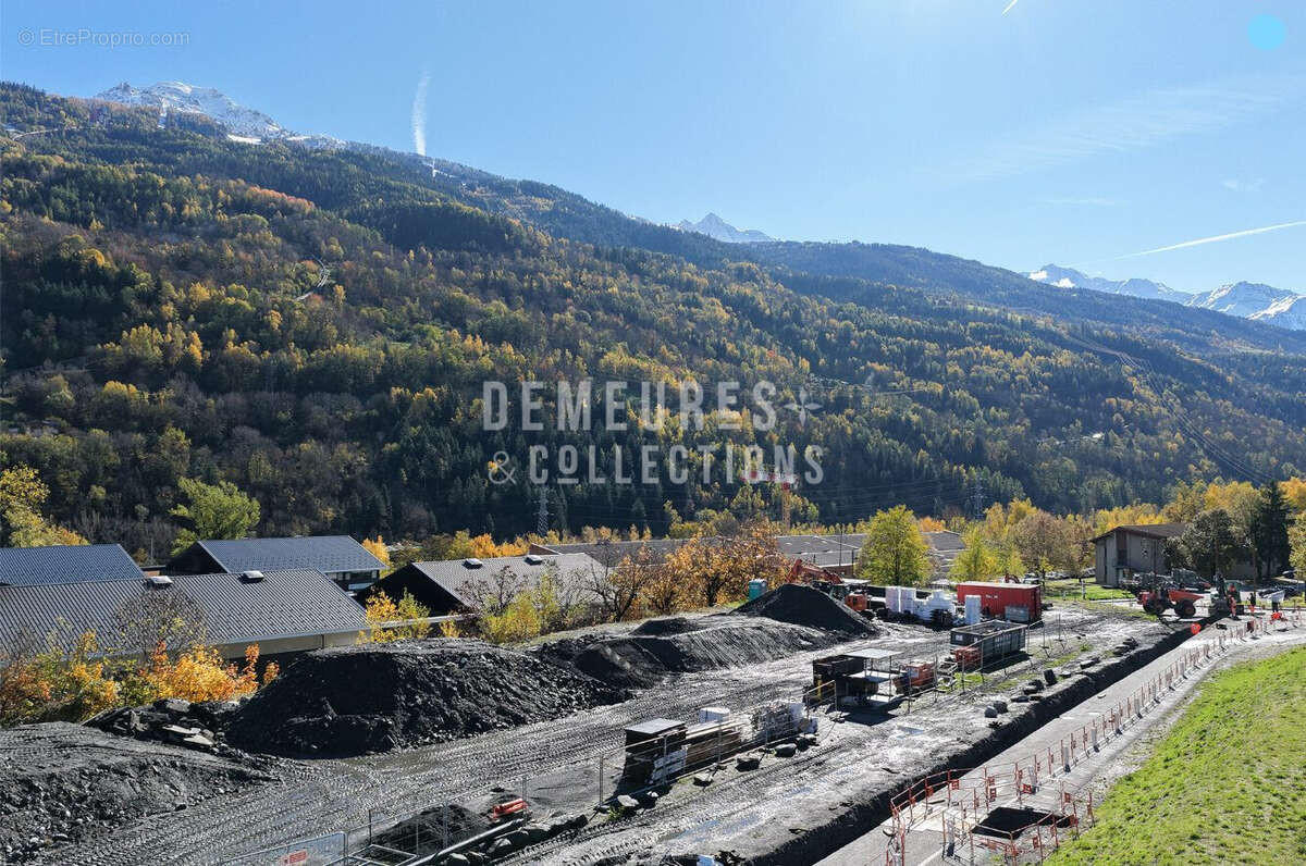 Vue depuis balcon - Appartement à BOURG-SAINT-MAURICE