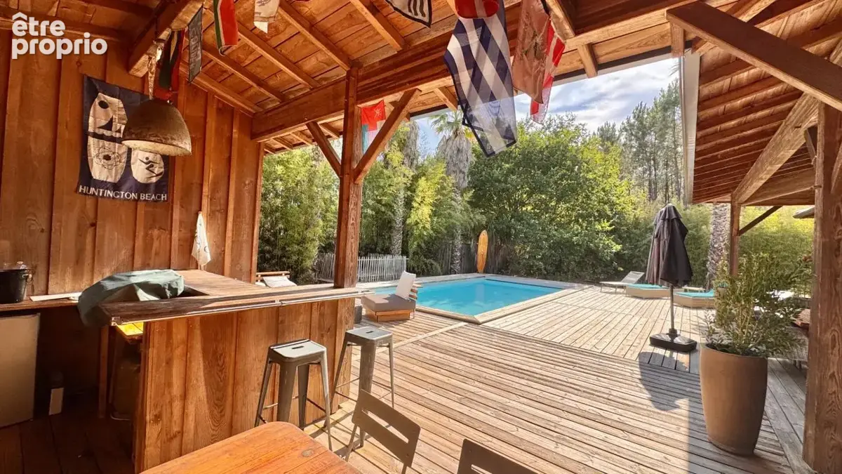 Villa bois de plain-pied avec piscine - photo 17