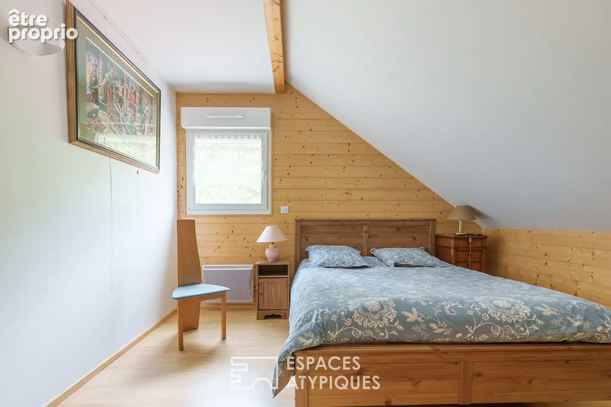 Chalet ossature bois et sa dépendance en lisière de forêt - photo 9