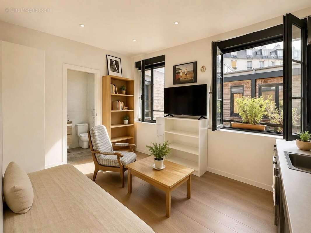  investissement locatif clé en main – 2 studios loués – le raincy  - photo 12