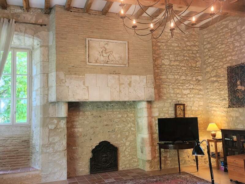 Belle propriété historique en pierre avec parc arboré - Dépendances et piscine - à vendre - proche de CASTILLONNES (47) - photo 15