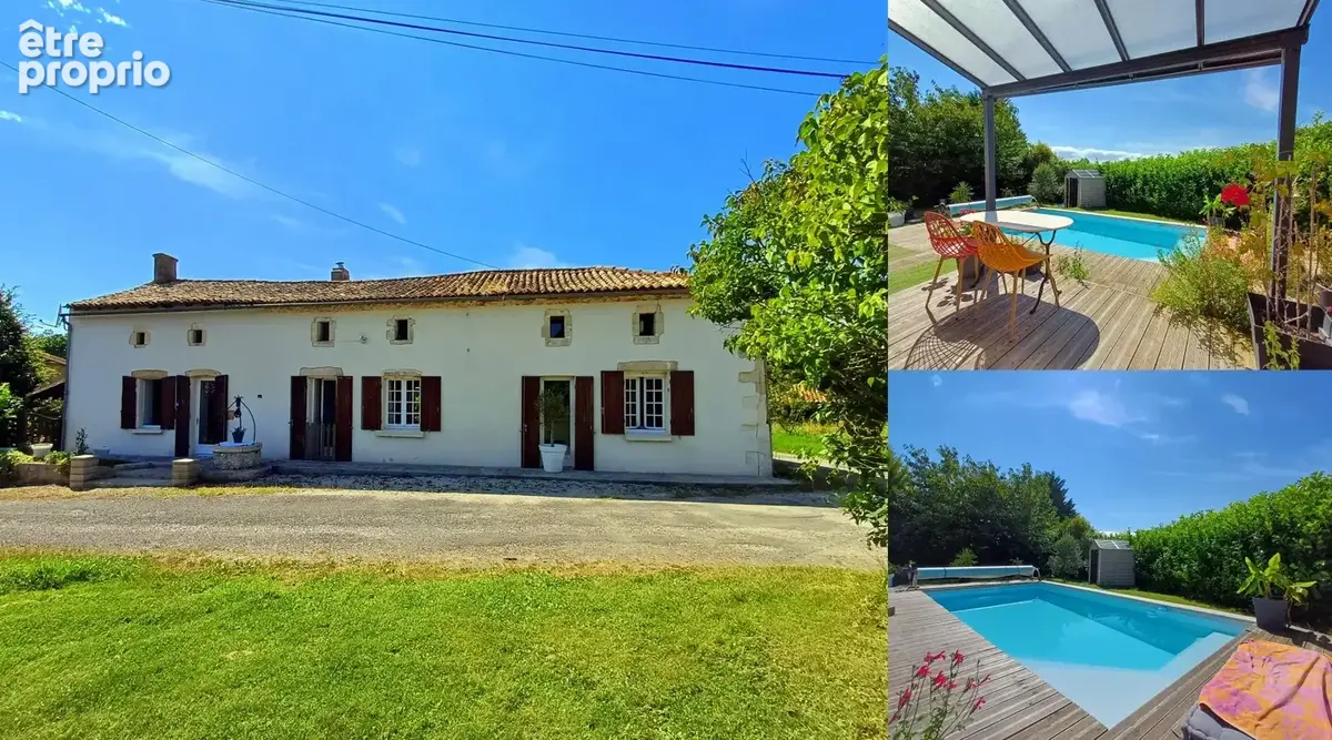 Charentaise de 5 chambres avec piscine - photo 16