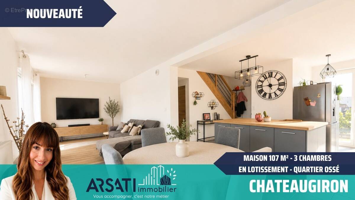 Maison à CHATEAUGIRON