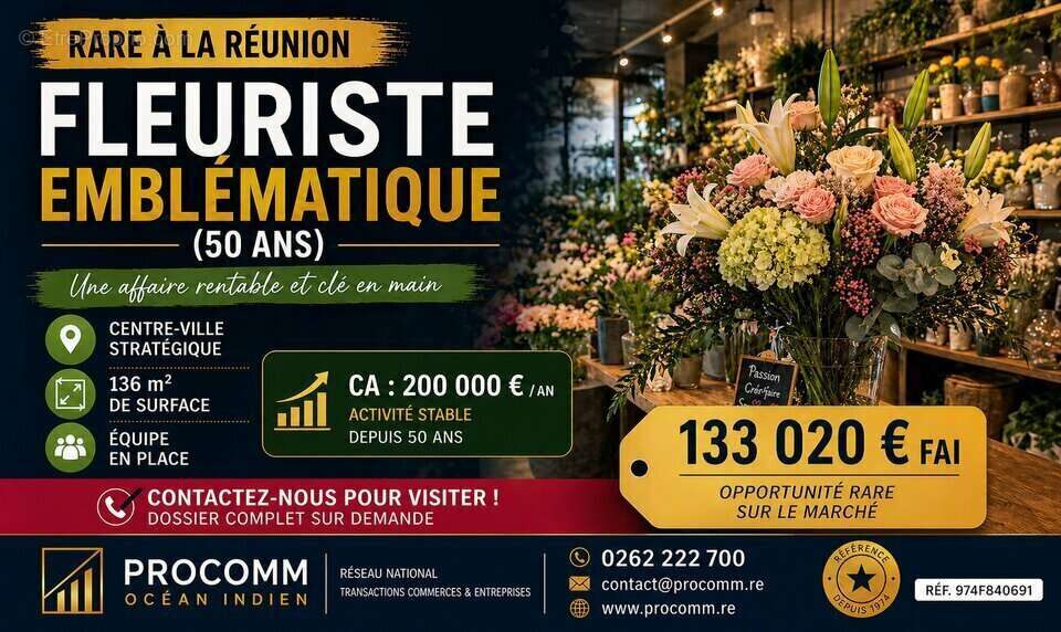 Commerce à SAINT-LEU