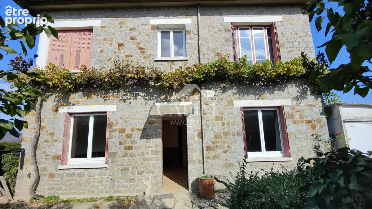 Maison de bourg en pierres, 105m² hab,179m² utiles, poss div 2 logements, 3 niveaux de 55 m², terrain  1400m² - photo 16