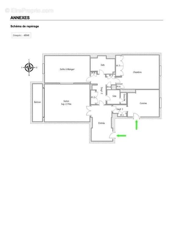 Appartement à PARIS-16E