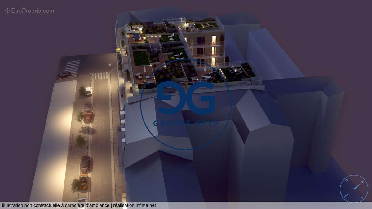 Appartement à PARIS-18E