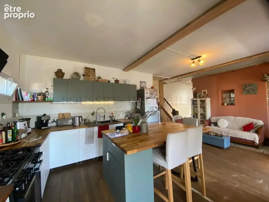 Maison en pierre amenagee sur 2 niveaux avec jardin de       1102 m². - photo 9