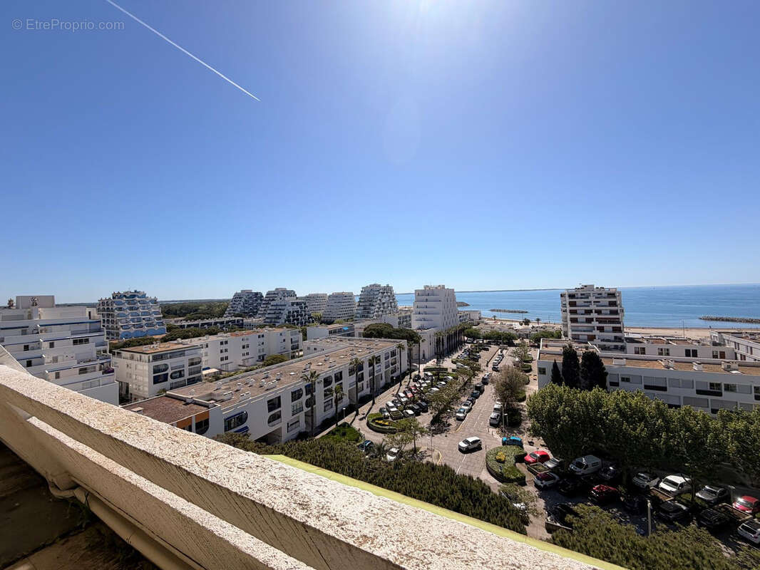 Appartement T3 de 130m2 au 9ème et dernier étage avec parking et garage - CENTRE VILLE VUE MER LA GRANDE MOTTE - photo 6