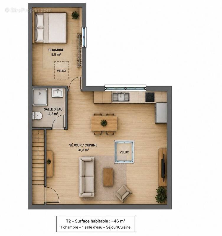 Appartement à VILLENEUVE-SUR-LOT