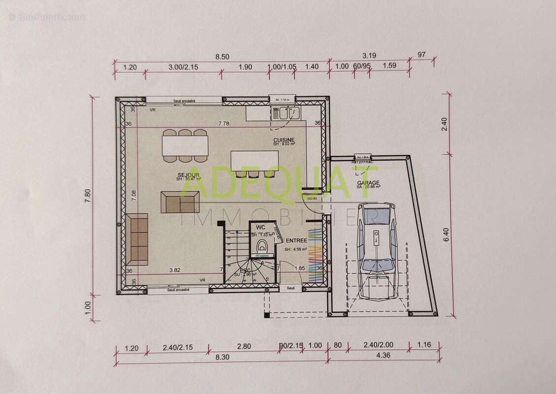 Terrain à SAINT-HILAIRE-DE-BRENS