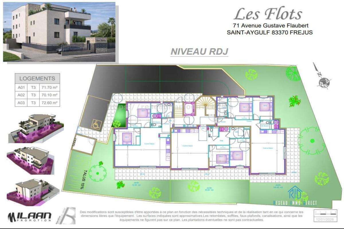 Appartement à FREJUS