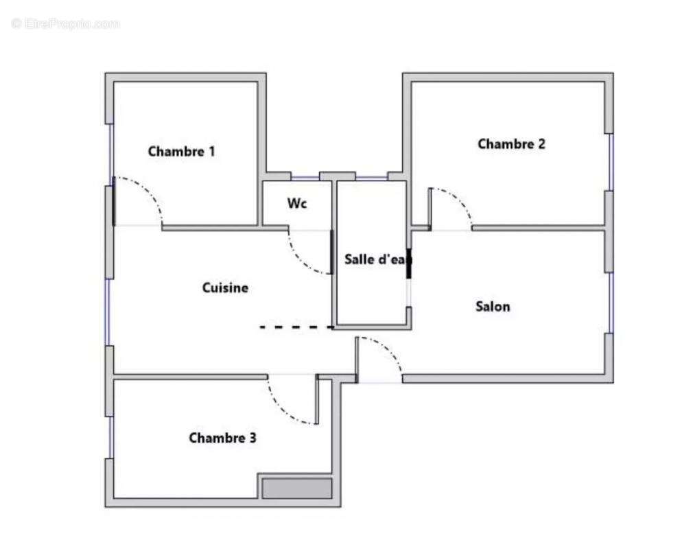 Appartement à PARIS-15E