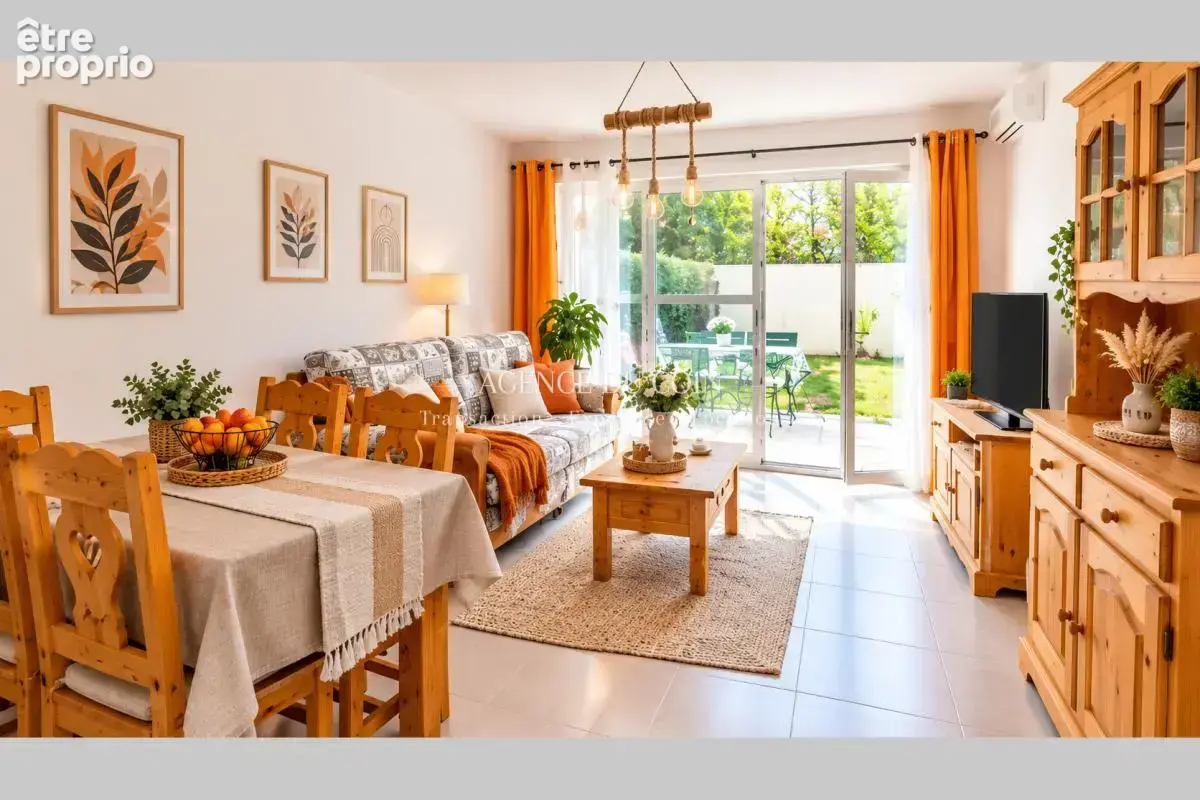 À VENDRE - F2 avec jardin privatif, terrasse et garage sécur - photo 3