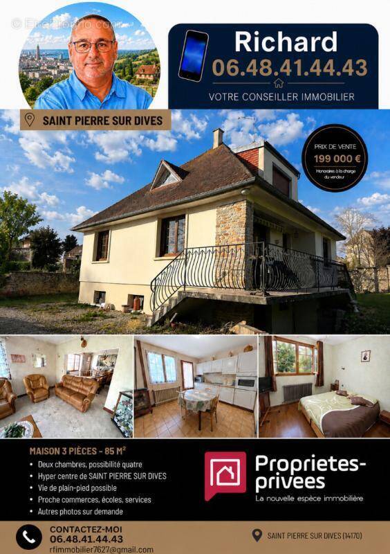Maison à SAINT-PIERRE-SUR-DIVES