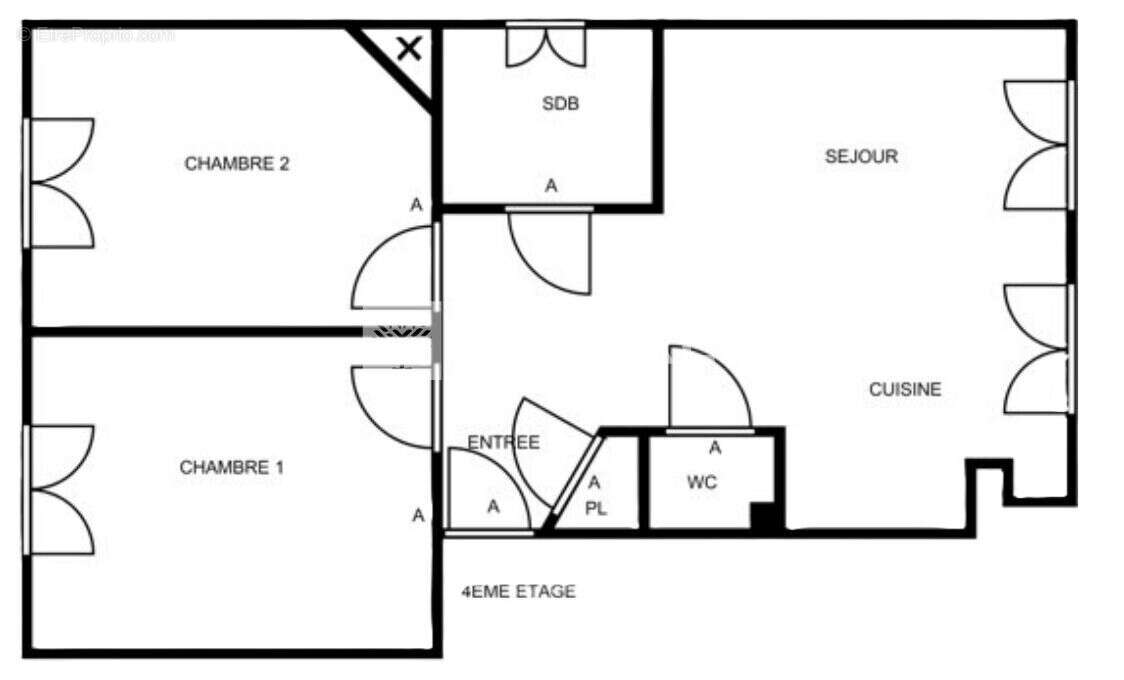 Appartement à BOIS-COLOMBES