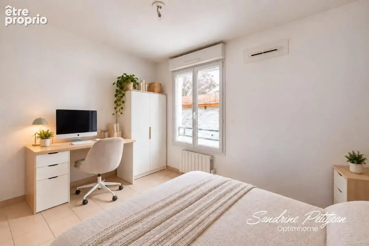 A vendre Appartement T2 45.13m² - avec balcon et garage – Centre Saint André de Corcy 01390 - photo 7