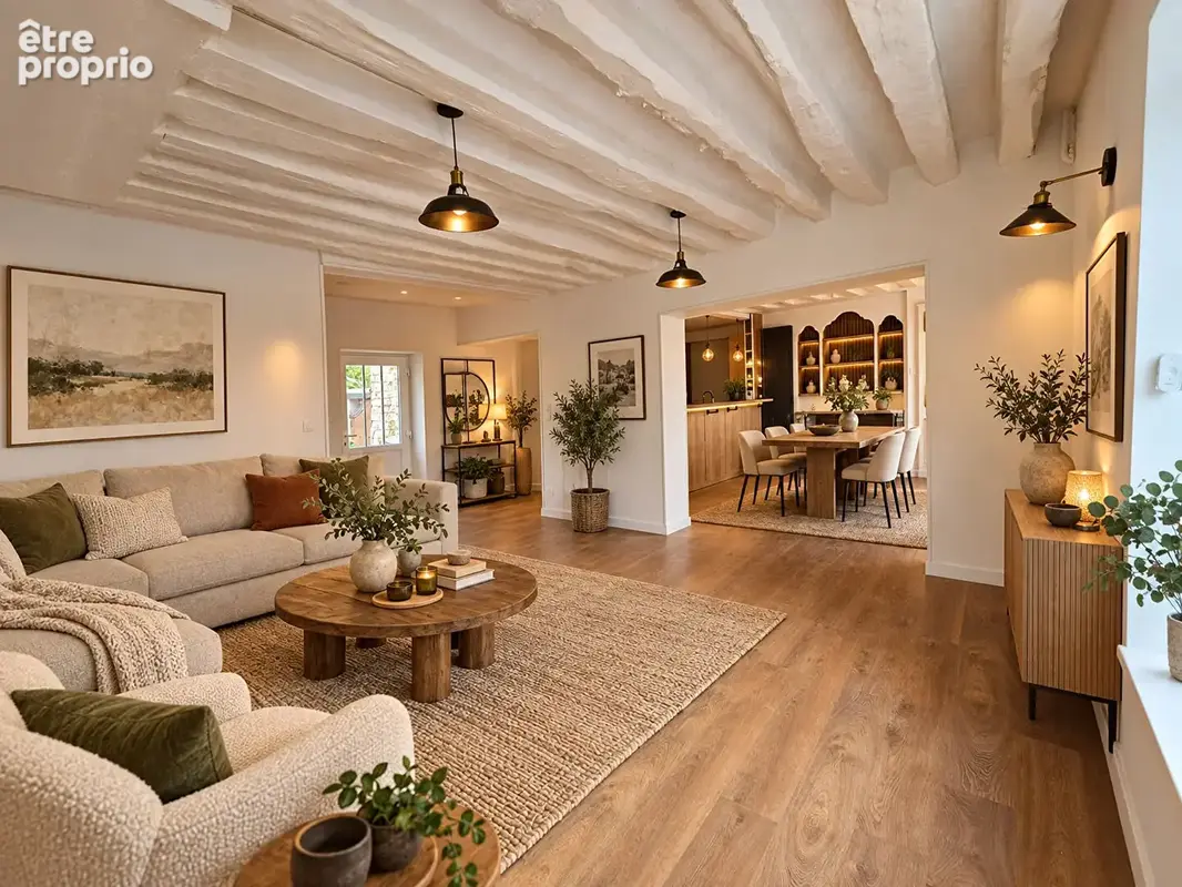 A 13 mn de fontainebleau maison +  logement indépendant en bord de seine sur un terrain de 930 m2. - photo 5
