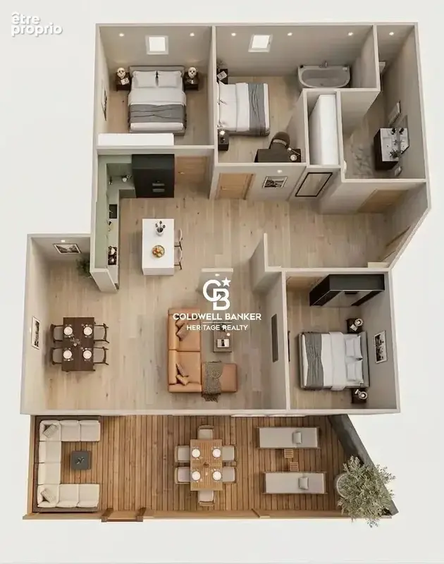 DARDILLY – Plateau à aménager de 105 m² avec terrasse - photo 3