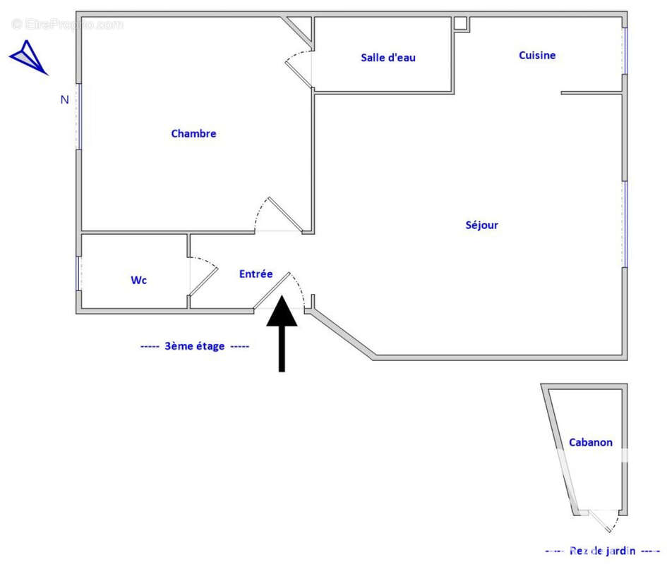 Photo 9 - Appartement à VILLE-D'AVRAY