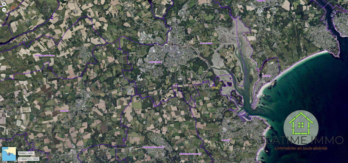 Terrain à PONT-L&#039;ABBE