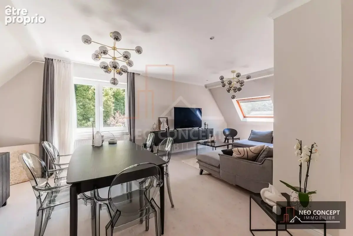 Beau 3 pièces de 81,75 m2 avec Garage et Cave sis Hautepierre / Strasbourg. - photo 3