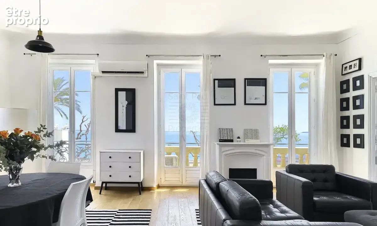 EXCEPTIONNEL, appartement bourgeois vue mer 84 m2 - photo 3