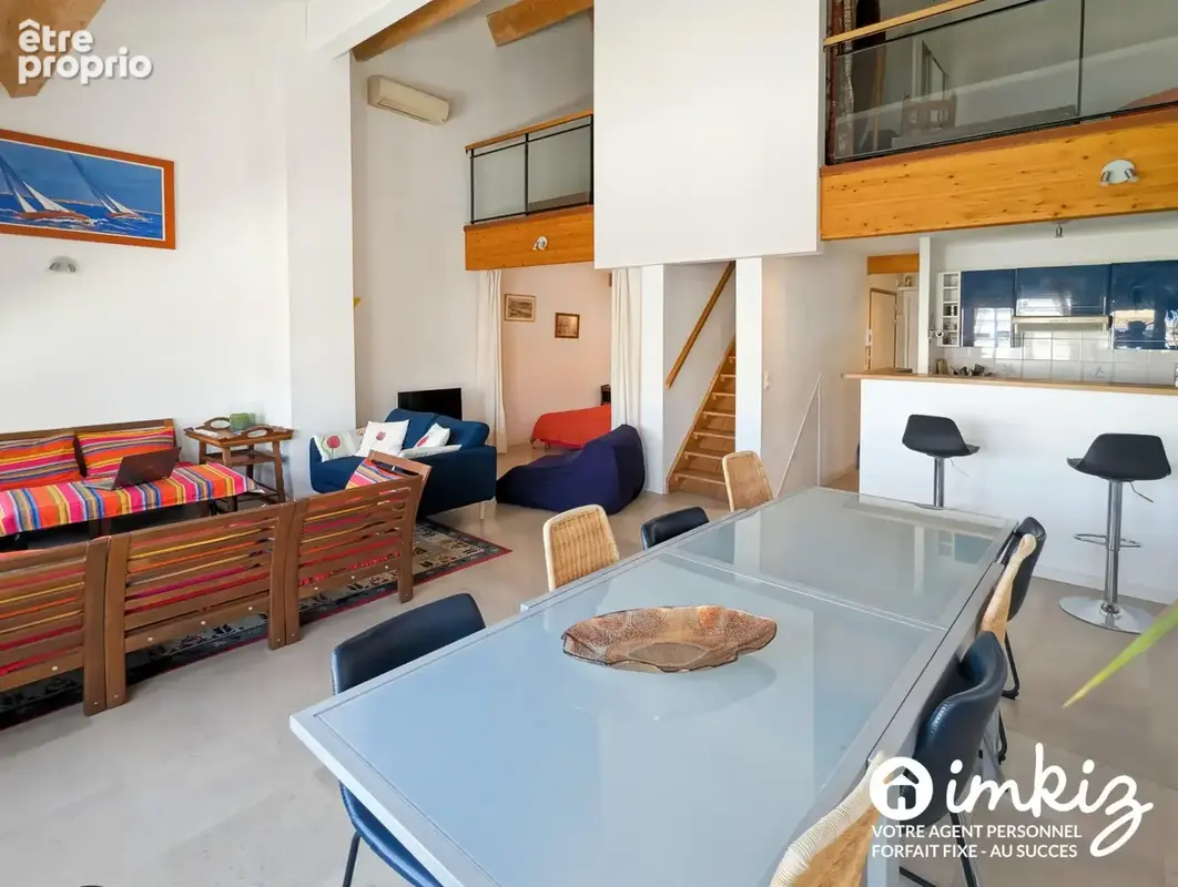 Loft 87m² - 2 chambres en mezzanine vue sur canal - photo 5